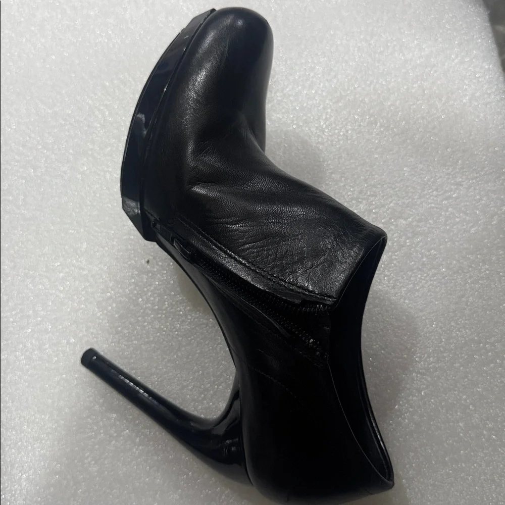 Balenciaga Sleek Black Ankle Booties size 7.5
